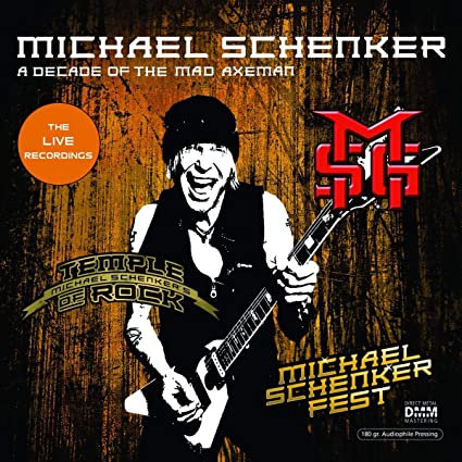 Michael Schenker Decade Of The Mad Axeman (Live Recordings) (2 Lp's) - Vinyl