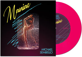 Michael Sembello Maniac (Colored Vinyl, Pink, Limited Edition) (7" Single) - Vinyl