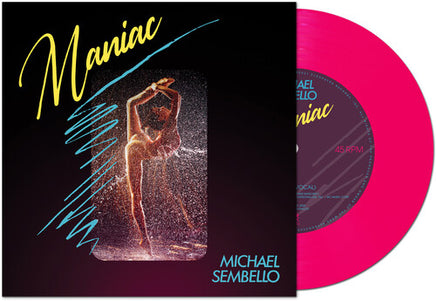 Michael Sembello Maniac (Colored Vinyl, Pink, Limited Edition) (7" Single) - Vinyl