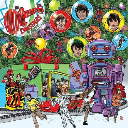 Monkees Christmas Party (Colored Vinyl, Red Or Green Vinyl, Indie Exclusive) - Vinyl