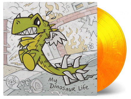 Motion City Soundtrack My Dinosaur Life (Limited Edition,Flaming Vinyl) [Import] - Vinyl