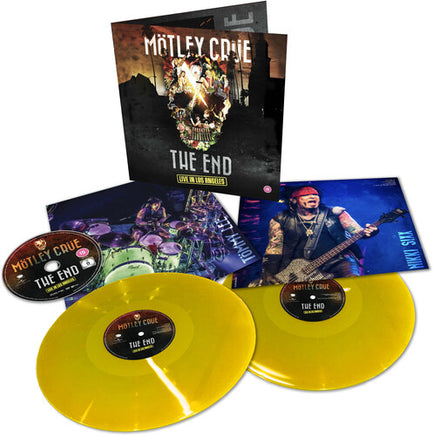 Motley Crue The End: Live in Loss Angeles (2LP+DVD) - Vinyl