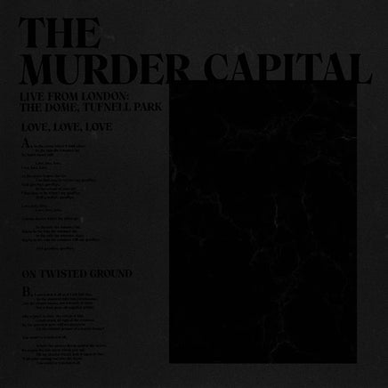 Murder Capital, The Live from London: The Dome, Tufnell Park | RSD DROP - Vinyl