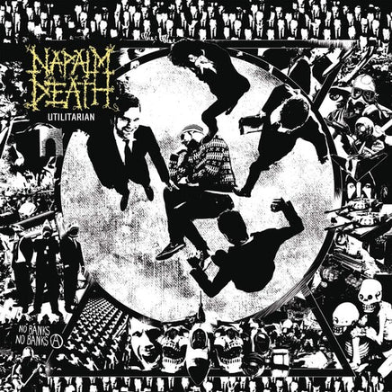 Napalm Death Utilitarian (Black LP & Booklet) [Import] - Vinyl