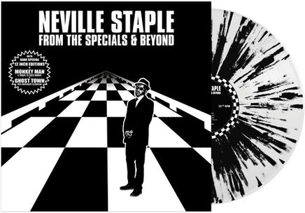 Neville Staple From The Specials & Beyond (Black & White Splatter) (2 LP) - Vinyl