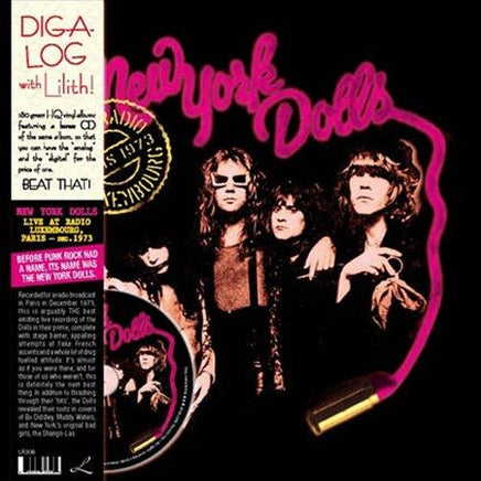 New York Dolls Live At Radio Luxembourg Paris 1974 - Vinyl