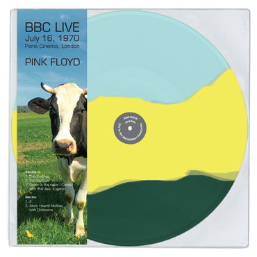 PINK FLOYD Paris Cinema. London BBC July 16. 1970 (Blue/Yellow/Green Vinyl) - Vinyl