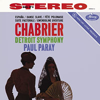 
              Paul Paray/Detroit Symphony Orchestra The Music Of Chabrier (Mercury Living Presence Series) [Half-Speed LP] - Vinyl
            
