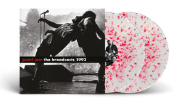 Pearl Jam 1992 BROADCASTS (CLEAR/RED SPLATTER VINYL) - Vinyl