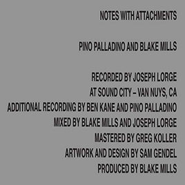 Pino Palladino/Blake Mills Notes With Attachments [LP] - Vinyl