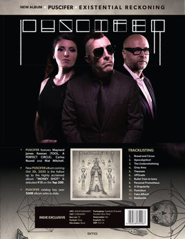 Puscifer Existential Reckoning (Indie Exclusive) [Clear Vinyl] - Vinyl