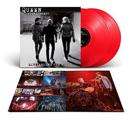 Queen & Adam Lambert Live Around The World (Limited Edition, Colored Vinyl, Red, Indie Exclusive) - Vinyl