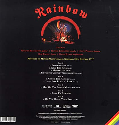 Rainbow Live In Munich 1977 (Limited Edition,180 Gram Virgin Vinyl) (3 Lp's) - Vinyl