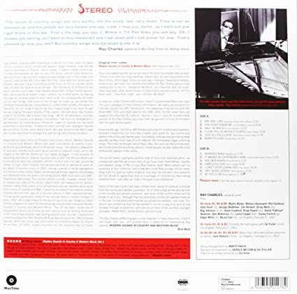 Ray Charles Modern Sounds In Country & Western Music (180 Gram Vinyl) [Import] - Vinyl