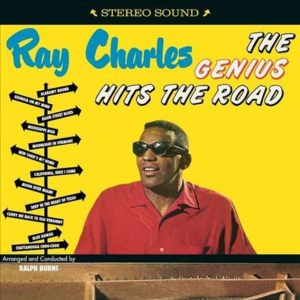 Ray Charles The Genius Hits The Road + 4 Bonus Tracks - Vinyl