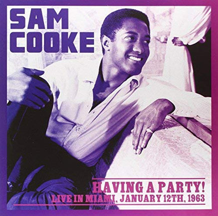 Sam Cooke Having A Party! Live In Miami. January 12Th. 1963 - Vinyl