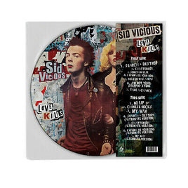 Sid Vicious Love Kills (Picture Disc Vinyl) - Vinyl