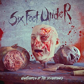 Six Feet Under Nightmares Of The Decomposed (Limited Edition, Bloody Pale Skin Marbled Vinyl) - Vinyl
