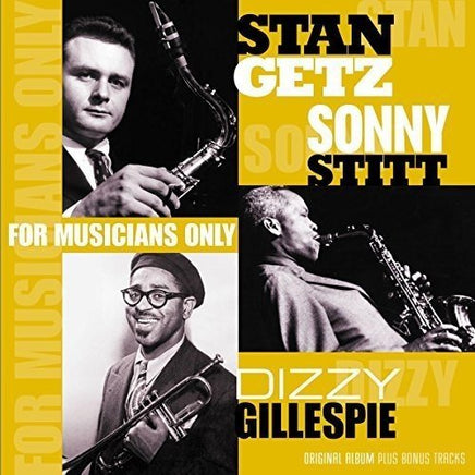 Stan Getz / Dizzy Gillespie FOR MUSICIANS ONLY - Vinyl