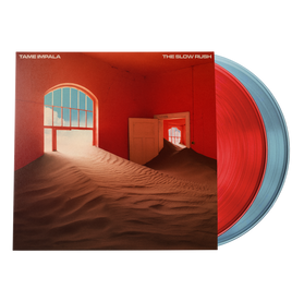 Tame Impala The Slow Rush (2LP | Indie Exclusive | Red & Light Blue Vinyl) - Vinyl