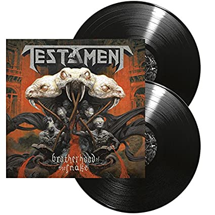 Testament Brotherhood Of The Snake (Gatefold LP Jacket, Colored Vinyl, Black) (2 Lp's) - Vinyl