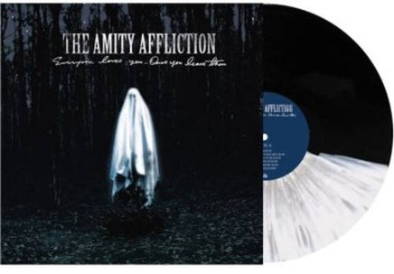 The Amity Affliction Everyone Loves You... Once You Leave Them (Indie Exclusive, Half Black/ Half White W/ Grey Splatter Vinyl) - Vinyl