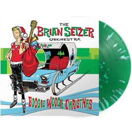 The Brian Setzer Orchestra Boogie Woogie Christmas (Green Splatter vinyl) IMPORT - Vinyl