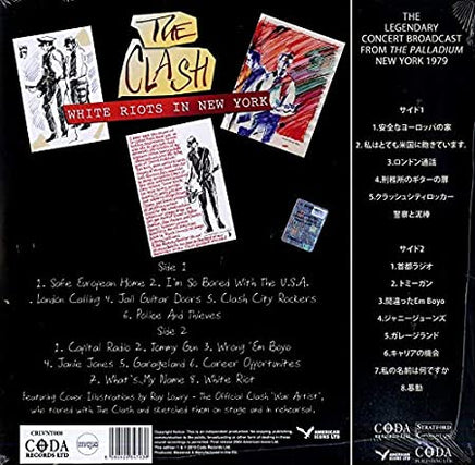 The Clash White Riots In New York (Limited Edition,White Vinyl) [Import] - Vinyl