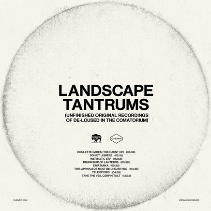 The Mars Volta Landscape Tantrums - Unfinished Original Recordings Of De-Loused In The Comatorium (Glow In The Dark Vinyl) - Vinyl