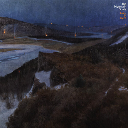 The Mountain Goats Dark in Here (Indie Exclusive) (Blue Vinyl) (Colored Vinyl, Blue, Gatefold LP Jacket, Indie Exclusive, Digital Download Card) - Vinyl
