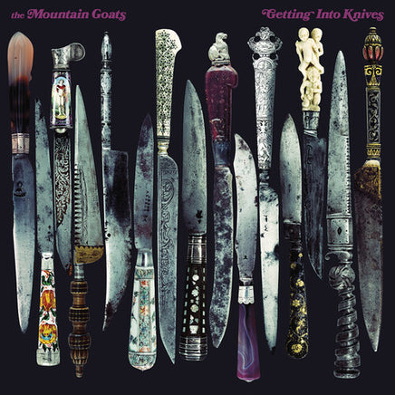 The Mountain Goats Getting Into Knives (Black, Gatefold LP Jacket, Digital Download Card) (2 Lp's) - Vinyl
