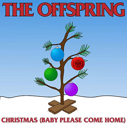 The Offspring Christmas (Baby Please Come Home) [7"Single] [Opaque Red] - Vinyl