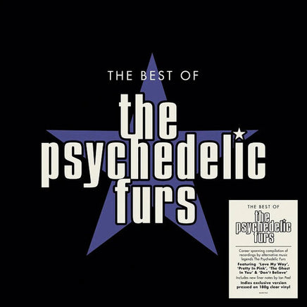 The Psychedelic Furs Best Of [Limited Edition, 180-Gram Clear Vinyl] [Import] - Vinyl
