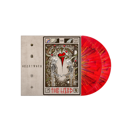 The Used Heartwork [2 LP] Translucent Red w/ Rainbow Splatter - Vinyl