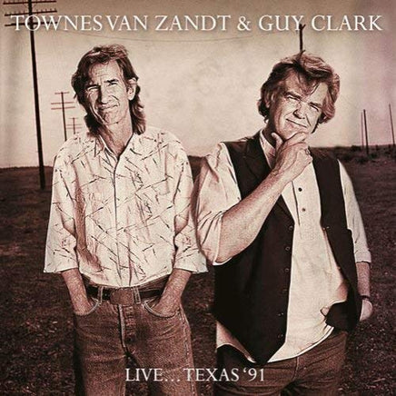 Townes Van Zandt & Guy Clark Live At Great American Music Hall In San Francisco January 20Th 1991 - Vinyl