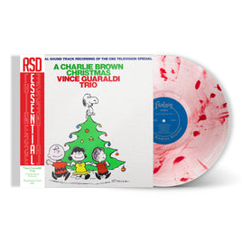 VINCE GUARALDI TRIO A CHARLIE BROWN CHRISTMAS (Peppermint Colored) - Vinyl
