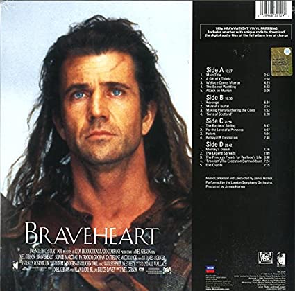 Various Artists Braveheart (Original Motion Picture Soundtrack) (2 Lp's) - Vinyl