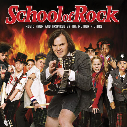 Various Artists School of Rock (Orange Vinyl) (2LP )[ROCKTOBER EXCLUSIVE] - Vinyl