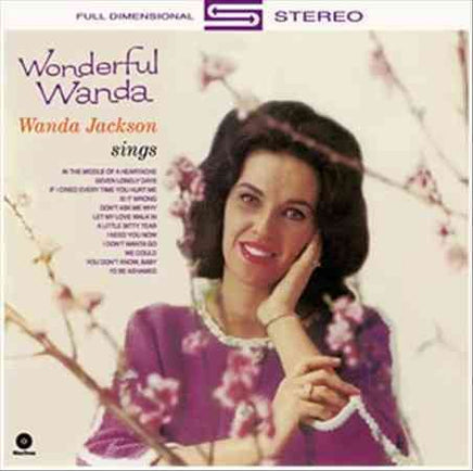Wanda Jackson Wonderful Wanda + 4 Bonus Tracks - Vinyl