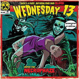 Wednesday 13 Necrophaze LP (mint/purple swirl) in gatefold - Vinyl