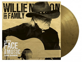 Willie Nelson & Family Let's Face The Music & Dance [Limited 180-Gram Black & Gold Marble Colored Vinyl] [Import] - Vinyl