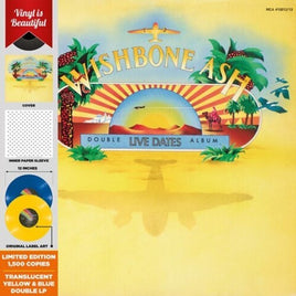 Wishbone Ash Live Dates (Yellow, Blue, Gatefold LP Jacket, Limited Edition) - Vinyl