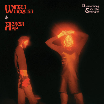 Acacia Mcquinn Winter & Pip Disassociating On The Travelator ("Pink Haze" Magenta/White Blend Vinyl) - Vinyl