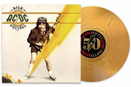 AC/DC High Voltage (50th Anniversary Edition, Gold Color Vinyl) -