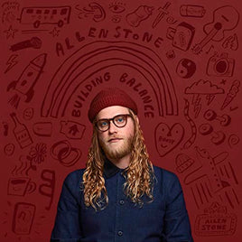 Allen Stone Building Balance [Blue/Red LP] - Vinyl