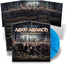 Amon Amarth The Great Heathen Army (Gatefold LP Jacket, Colored Vinyl, Blue Smoke) - Vinyl