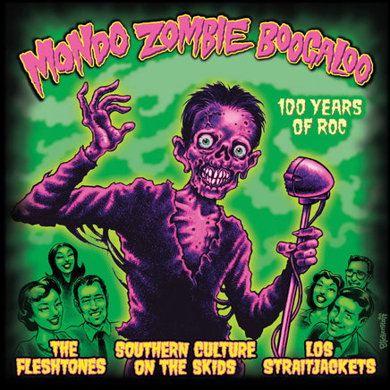 And The Fleshtones Los Straitjackets Southern Cult Mondo Zombie Boogaloo [Pink Vinyl] - Vinyl