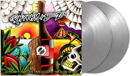Authority Zero Rhythm + Booze - Live (Indie Exclusive) [Metallic Gray Vinyl] [2Lp] - Vinyl