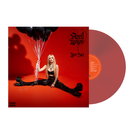 Avril Lavigne Love Sux [Explicit Content] (Indie Exclusive, Transparent Red Vinyl) - Vinyl