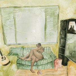 Awakebutstillinbed What People Call Low Self-Esteem Is Really Just Seeing Yourself The Way That Other People See You (Forest Green & Sea Glass Split Vinyl) - Vinyl